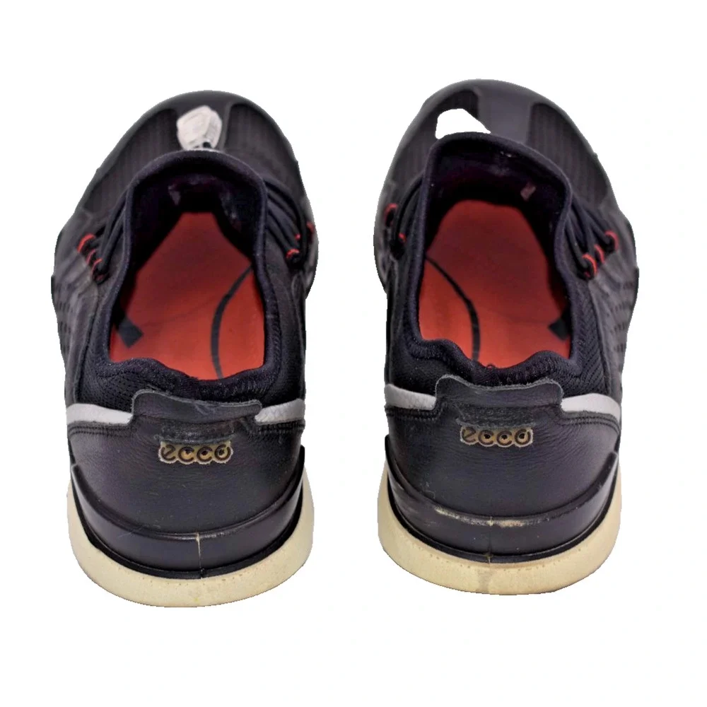 ECCO Sense Elastic Toggle Black Comfort Walking Sneakers Shoes Womens Size 6